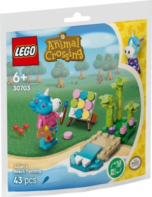 30703-LEGO-Jimmys-Strandgemaelde Lego Animal Crossing 30703 - Pictura de Plajă a lui Julian