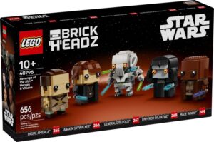 Lego Brickheadz 40796 - Eroi si ticalosi din Razbunarea Lorzilor Sith