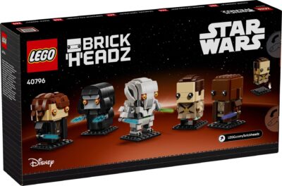Lego Brickheadz 40796 - Eroi si ticalosi din Razbunarea Lorzilor Sith