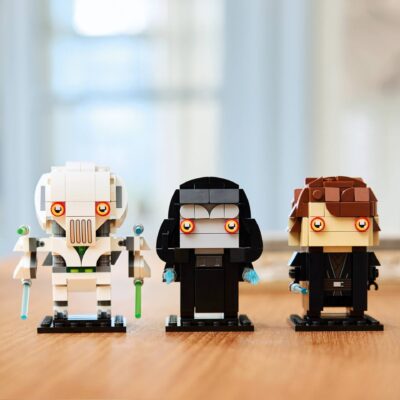 Lego Brickheadz 40796 - Eroi si ticalosi din Razbunarea Lorzilor Sith