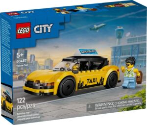 LEGO® City 60487 - Taxi galben