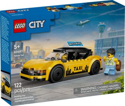 LEGO® City 60487 - Taxi galben