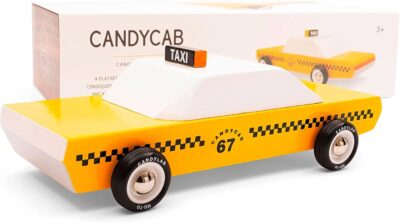 Candylab Toys Americana – Hudson Taxi – Jucărie Premium din Lemn