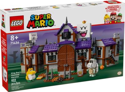 LEGO® Super Mario™ 71436 - Conacul bantuit al lui King Boo