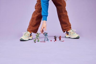 LEGO® Marvel 76320 - Iron Man si War Machine vs dronele Hammer