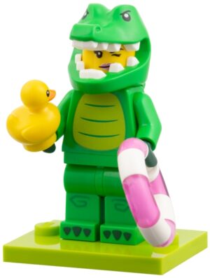 Lego Minifigures 71051 col28-8 - Crocodile Costume Fan