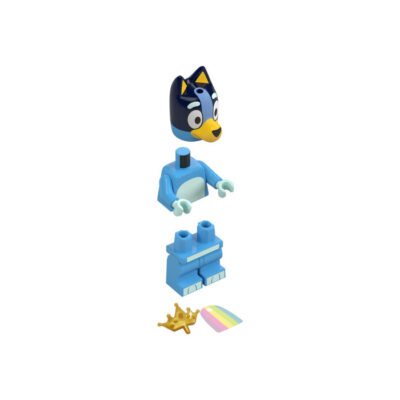Lego Minifigures Bluey blu004 - Bluey with Cape and Crown