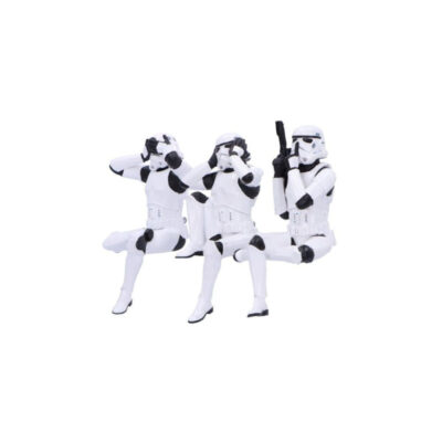 Set de statuete Nemesis Now Star Wars B6678B24 - Stormtrooperii Intelepti, Set de 3 statuete