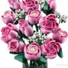 10374_web_pri_nobg_en-gb Lego Botanicals 10374 - Buchet de trandafiri roz