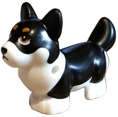 Lego Animals 109845pb01 - Corgi (black)