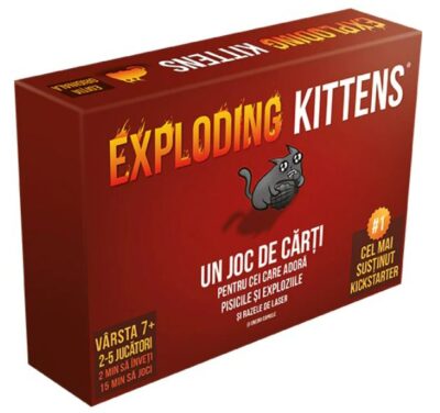 222217848-2 Joc de societate Exploding Kittens - Exploding Kittens -Editia Originala