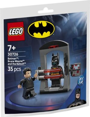 LEGO DC Super Heroes - Batman™: Bruce Wayne™ și Batcostumul 30726, 35 piese