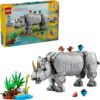 Lego Creator 31171 - Animale salbatice: Rinocer maiestuos cu pasari