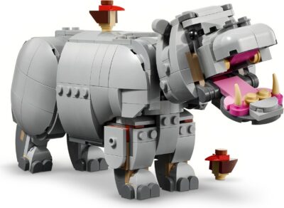 Lego Creator 31171 - Animale salbatice: Rinocer maiestuos cu pasari