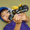 LEGO Technic - Motocicletă galbenă 42225, 151 piese