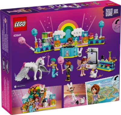 LEGO® Friends 42661 - Bal mascat cu unicornul si zana
