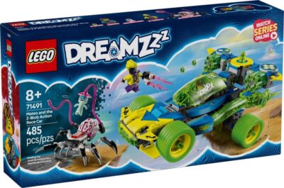 LEGO® DREAMZzz - Mateo si masina de curse Z-Blob 71491, 485 piese