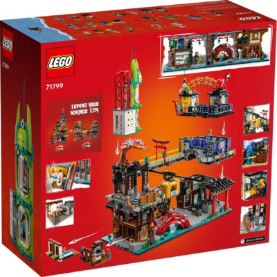 LEGO Ninjago 71799 - Pietele Orasului Ninjago