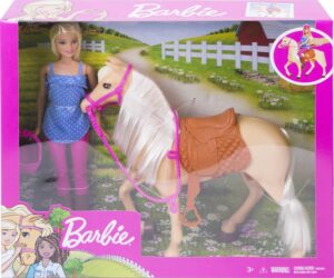 Mattel Barbie FXH13 - Papusa si cal