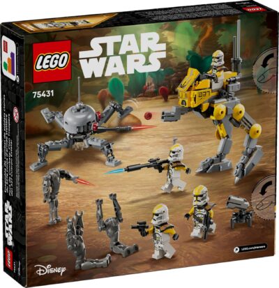LEGO® Star Wars ™ 75431 - Pachet de lupta Soldati clona din unitatea stelara 327