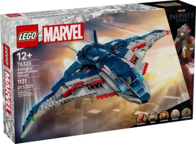LEGO® Marvel 76325 - Quinjet din Razbunatorii: Sub semanul lui Ultron