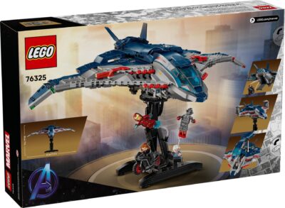 LEGO® Marvel 76325 - Quinjet din Razbunatorii: Sub semanul lui Ultron
