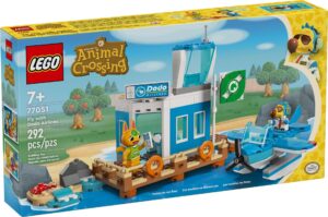 LEGO® Animal Crossing™ 77051 - Zboara cu Dodo Airlines