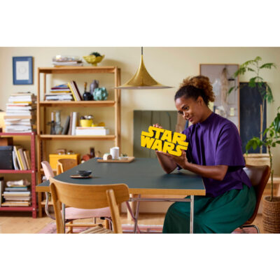 LEGO® Star Wars™ 75407 - Logoul Star Wars™ din caramizi