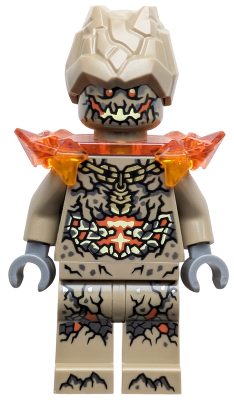 Lego Ninjago Minifigurina njo1042 - Earth Monster