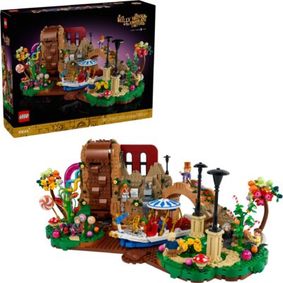 Lego Ideas 21360 - Willy Wonka si fabrica de ciocolata