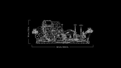 Lego Ideas 21360 - Willy Wonka si fabrica de ciocolata