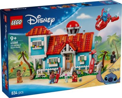 LEGO® Disney 43268 - Casa de pe plaja a lui Lilo si Stitch