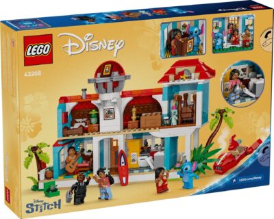 LEGO® Disney 43268 - Casa de pe plaja a lui Lilo si Stitch