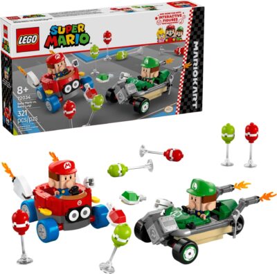 LEGO® Super Mario™ Mario Kart™ 72034 – Baby Mario si Baby Luigi