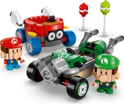LEGO® Super Mario™ Mario Kart™ 72034 – Baby Mario si Baby Luigi