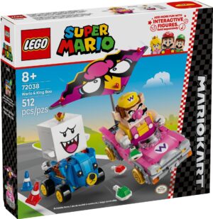 LEGO® Super Mario Mario Kart™ 72038 – Wario si King Boo