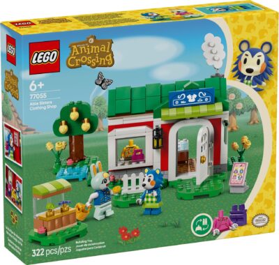 LEGO® Animal Crossing™ 77055 - Magazinul de haine detinut de Able Sisters