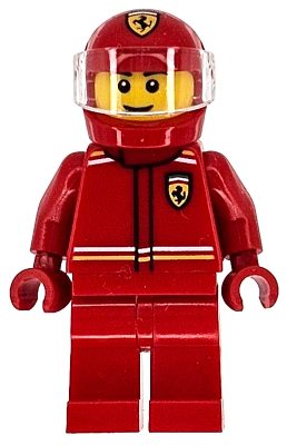 Lego Minifigures City cty1863 - Pilot Formula 1 Ferrari