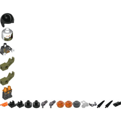 Lego Minifigures Ninjago njo0487- Nitro