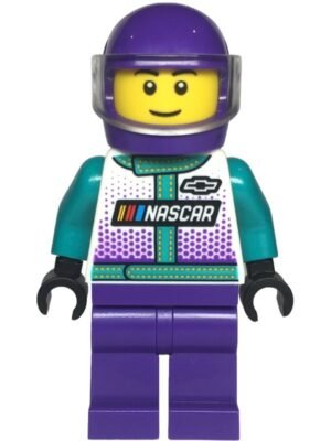 Lego Minifigures Speed Champions sc120 - Pilot NASCAR Next Gen Chevrolet Camaro ZL1