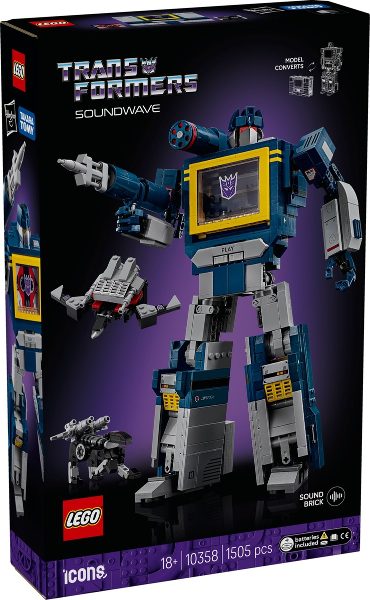 LEGO® Icons 10358 - Transformers: Soundwave