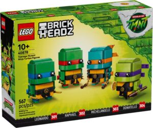 40878-1 Lego Brickheadz 40878 - Figurine Testoasele ninja