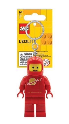 Lego LGL-KE10-R Breloc cu lanterna - Astronaut rosu