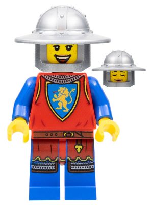 Lego Minifigures Castle cas561 - Cavaler Leu Femeie