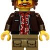 cty1767 Lego Minifigures cty1767 - Pilot explorator în junglă