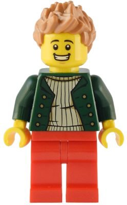 Lego Minifigures City twn458 - Livrator Pizza