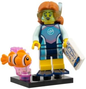 Lego Minifigures 71052 col29-2 - Marine Biologist