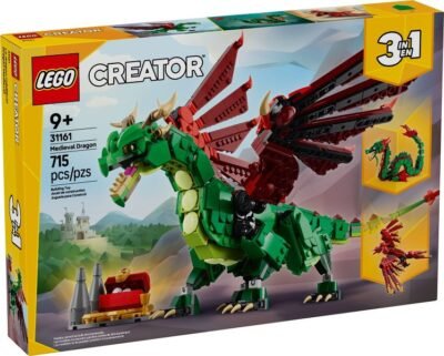 31161-1 LEGO® Creator 31161 - Dragon medieval (3:1)