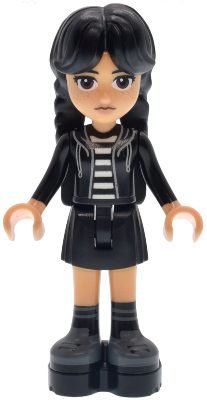 wed006 Lego Minifigures Wednesday wed006 - Wednesday Addams