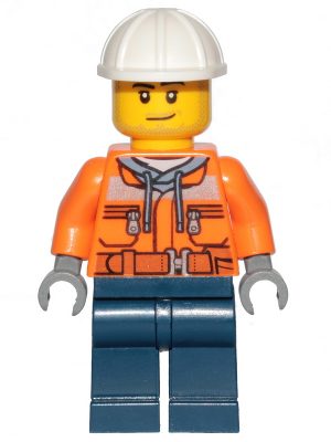Lego Minifigurina City cty1154 - Muncitor in constructii
